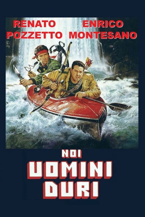 Póster de Noi uomini duri