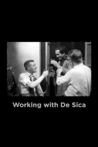 Póster de Working with De Sica