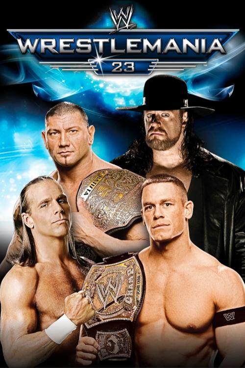 Póster de WWE WrestleMania 23