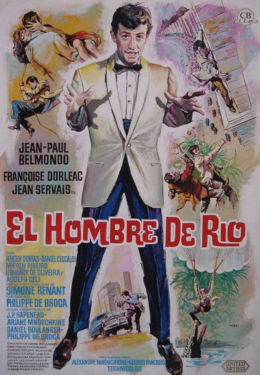 Póster de L'Homme de Rio
