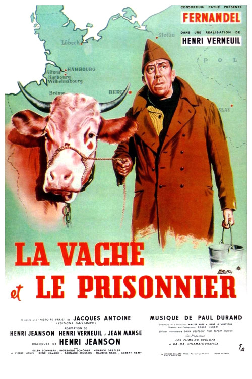 Póster de La Vache et le Prisonnier