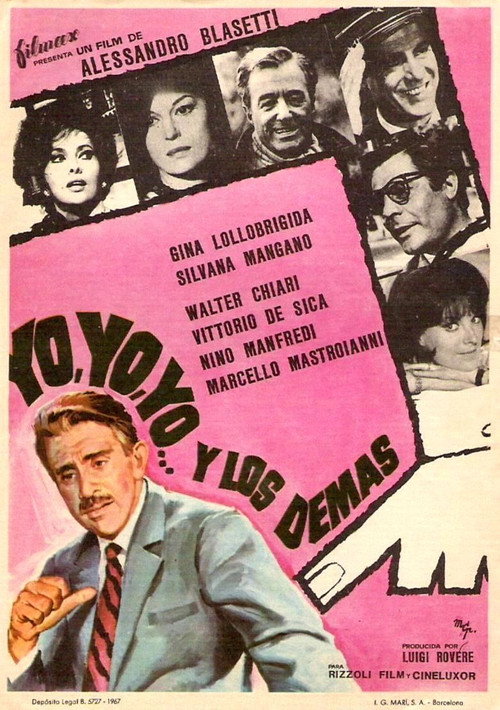 Póster de Io, io, io... e gli altri