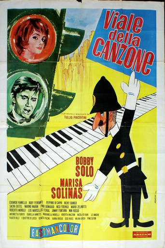 Póster de Viale della canzone