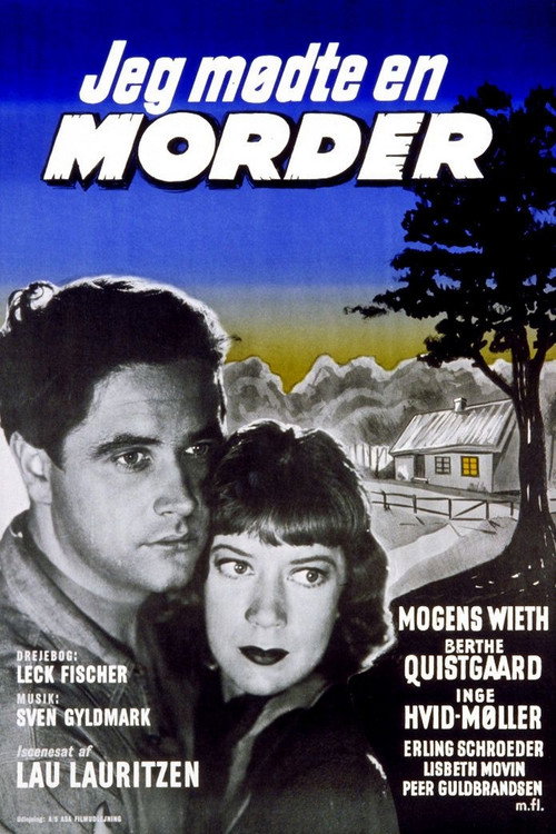 Póster de Jeg mødte en morder