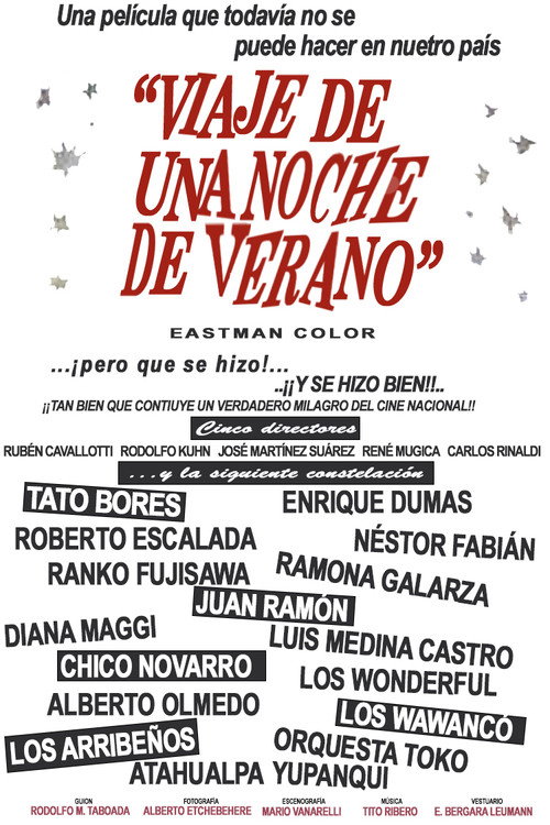 Póster de Viaje de una noche de verano