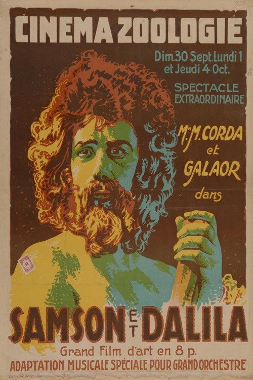 Póster de Samson und Delila