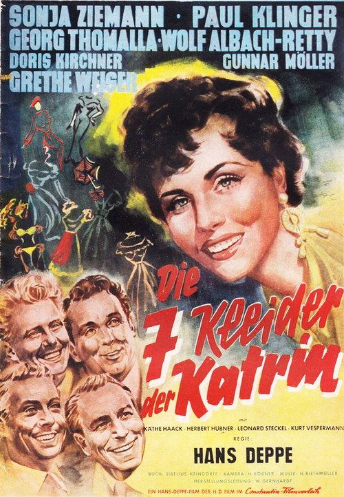 Póster de Die sieben Kleider der Katrin