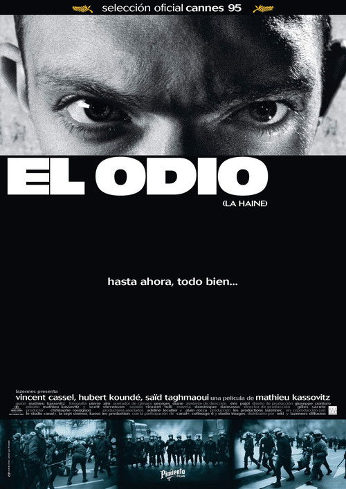 Póster de El odio