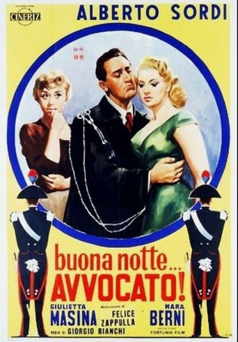 Póster de Buonanotte... avvocato!