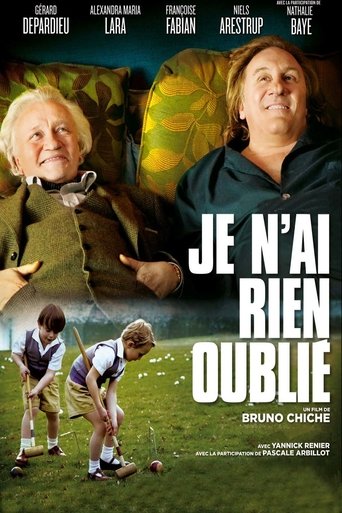 Póster de Je n'ai rien oublié