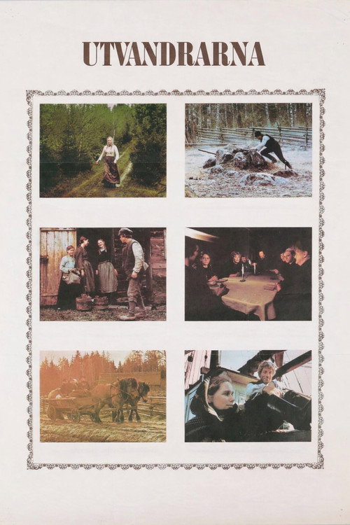 Póster de Utvandrarna