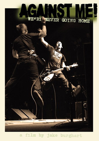 Póster de Against Me!: We're Never Going Home