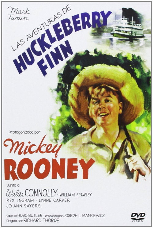 Póster de The Adventures of Huckleberry Finn