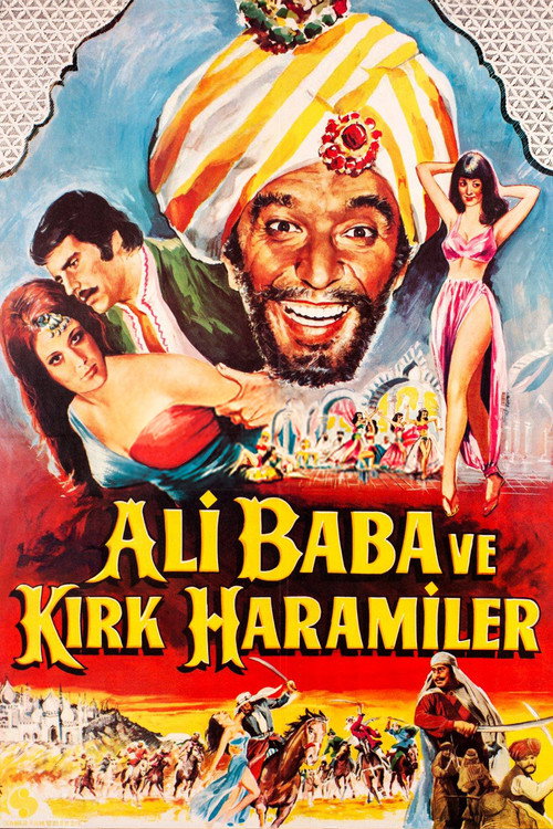 Póster de Ali Baba ve Kırk Haramiler