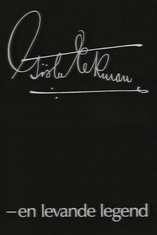 Póster de Gösta Ekman - En levande legend