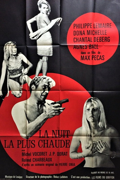 Póster de La Nuit la plus chaude