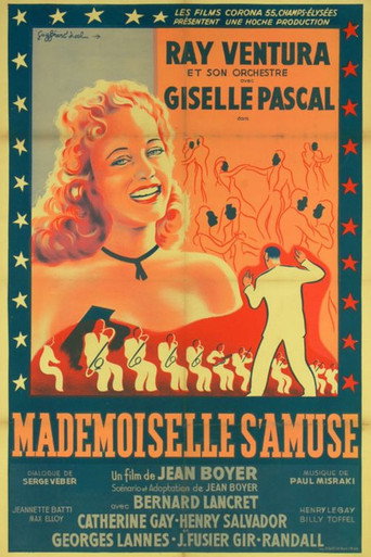 Póster de Mademoiselle s'amuse