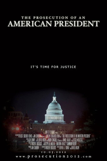 Póster de The Prosecution of an American President