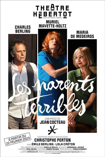 Póster de Les parents terribles