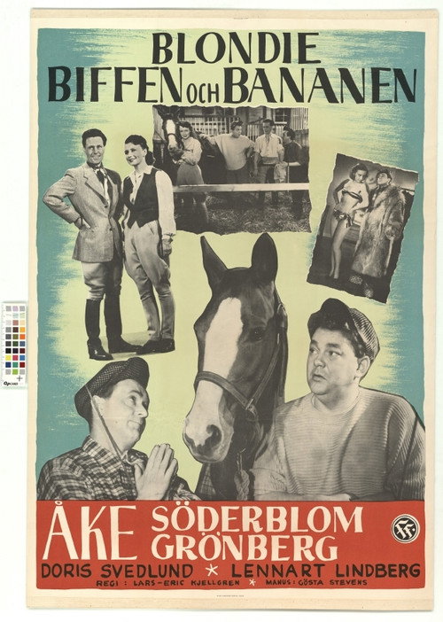 Póster de Blondie, Biffen och Bananen
