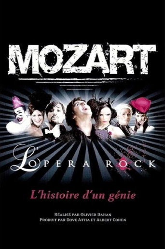 Póster de Mozart, l'opéra rock