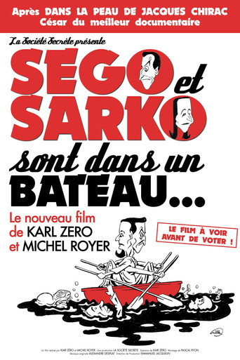 Póster de Ségo et Sarko sont dans un bateau...