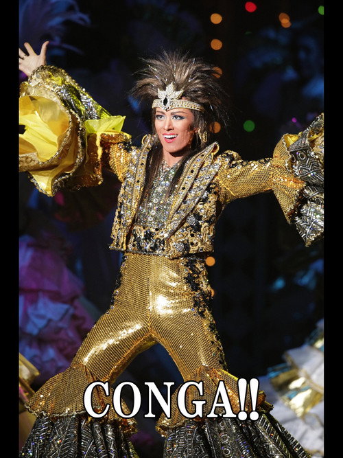 Póster de CONGA!! (Takarazuka Revue)
