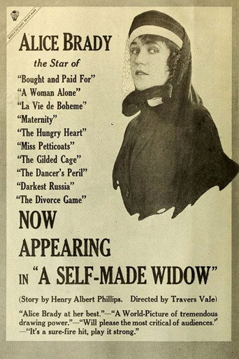 Póster de A Self-Made Widow
