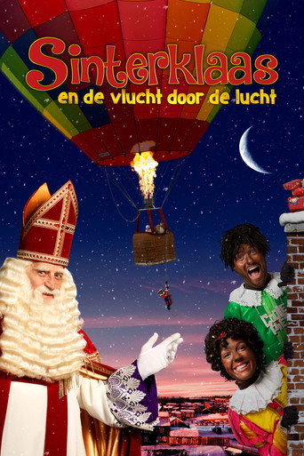 Póster de Sinterklaas & de vlucht door de lucht
