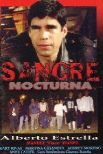 Póster de Sangre nocturna
