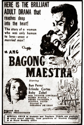 Póster de Ang Bagong Maestra