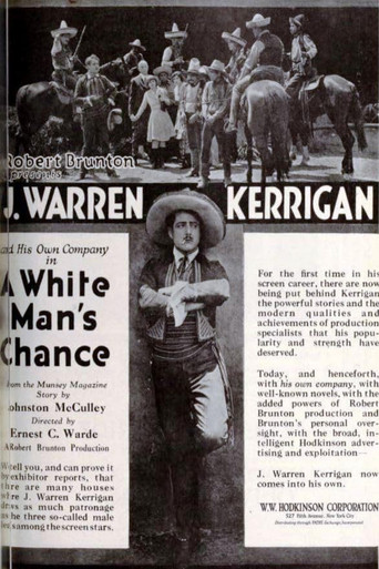 Póster de A White Man's Chance