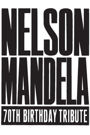 Póster de Nelson Mandela 70th Birthday Tribute