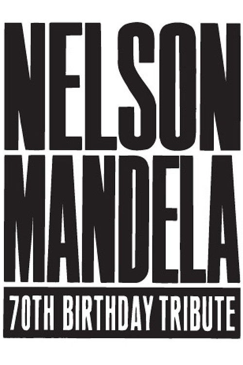 Póster de Nelson Mandela 70th Birthday Tribute