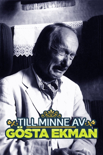 Póster de Till minne av Gösta Ekman