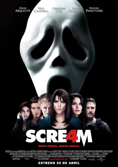 Póster de Scream 4