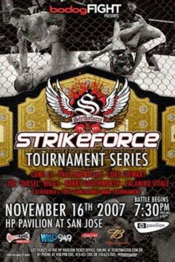 Póster de Strikeforce: Four Men Enter, One Man Survives