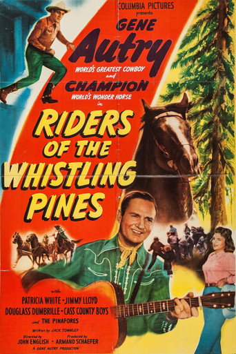 Póster de Riders of the Whistling Pines