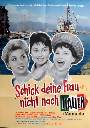 Póster de Schick deine Frau nicht nach Italien