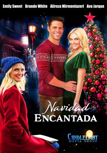 Póster de Navidad encantada