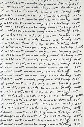 Póster de I Will Not Make Any More Boring Art