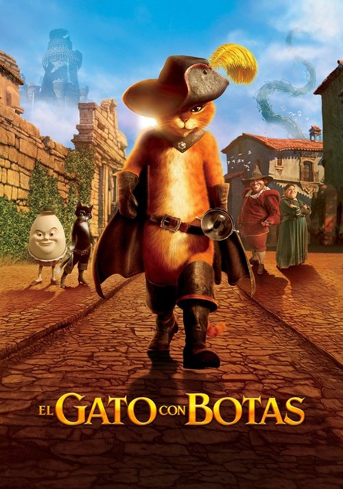 Póster de Gato con botas