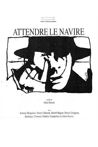 Póster de Attendre le navire