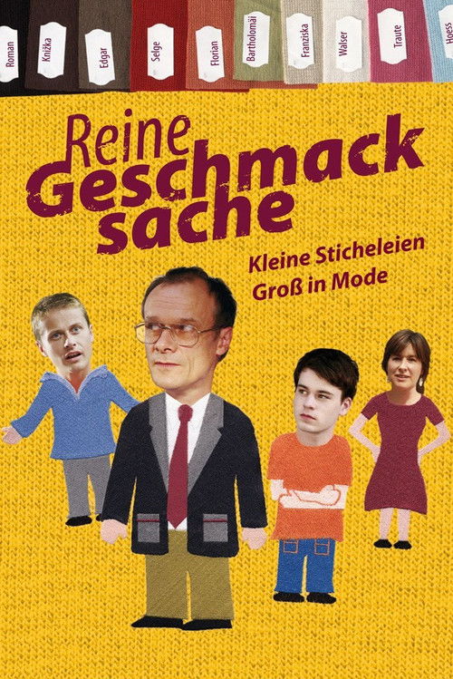 Póster de Reine Geschmacksache