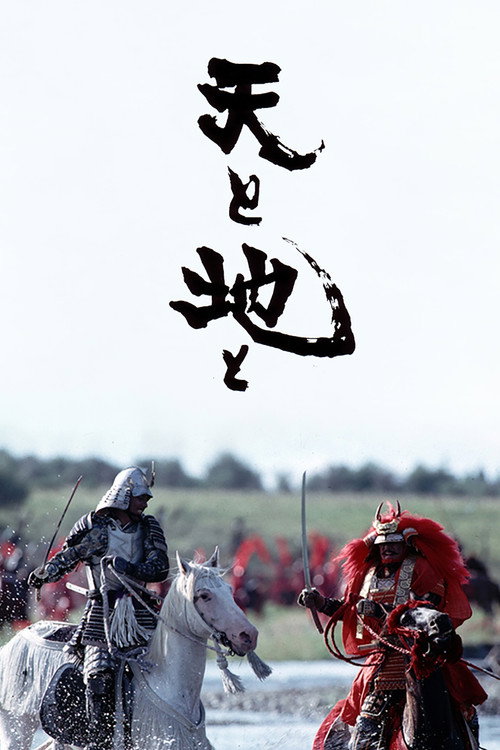 Póster de 天と地と