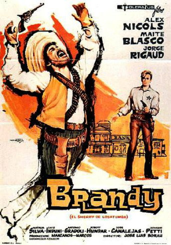 Póster de Brandy, el sheriff de Losatumba