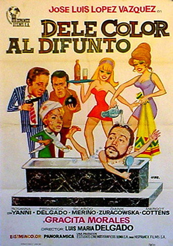 Póster de Dele color al difunto
