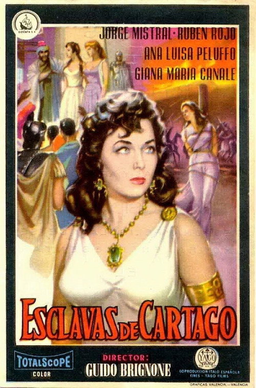 Póster de Escravas de Cartago