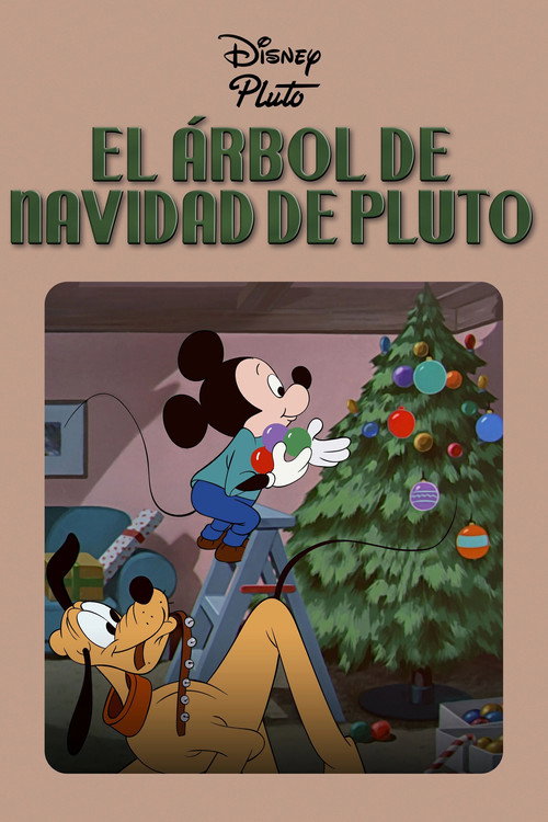 Póster de El árbol navideño de Pluto