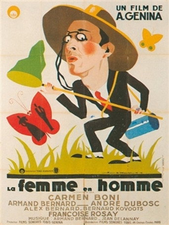 Póster de La Femme en homme